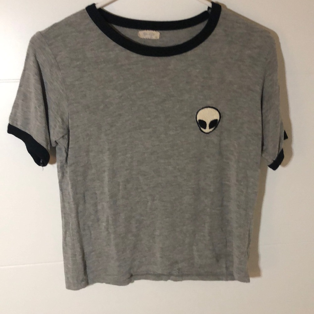 Brandy Melville Alien Crop Top